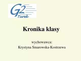 kronika klasy