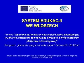system edukacji we w oszech
