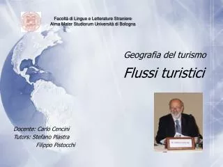 flussi turistici