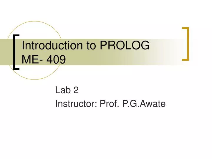 introduction to prolog me 409