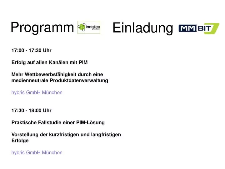 programm