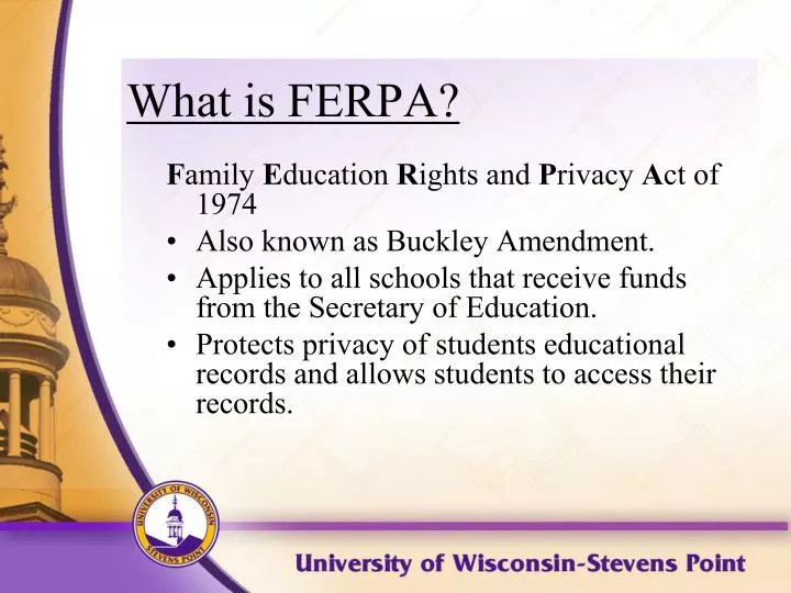 what is ferpa