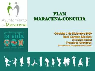 plan maracena concilia