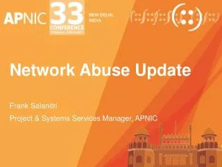 Network Abuse Update