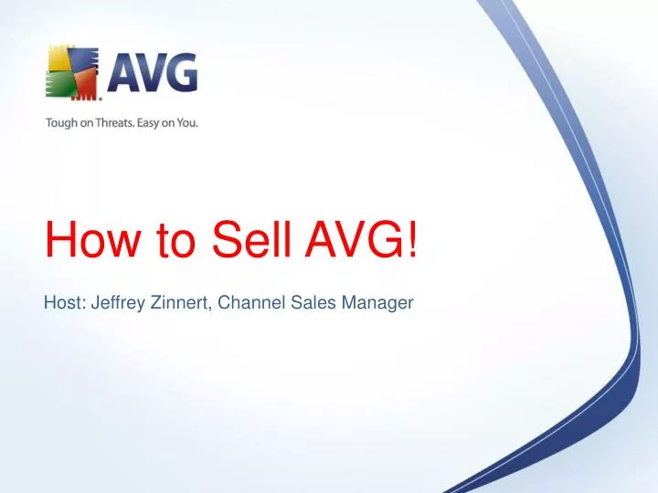 how to sell avg