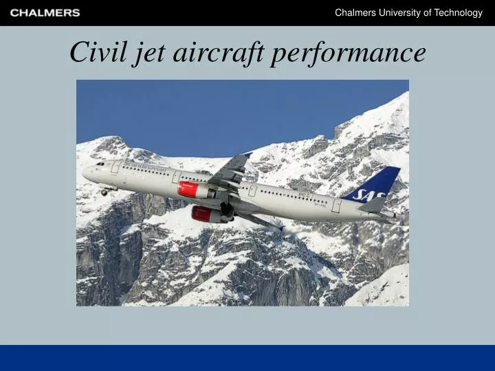 civil jet aircraft performance