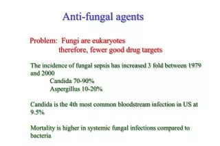 Anti-fungal agents