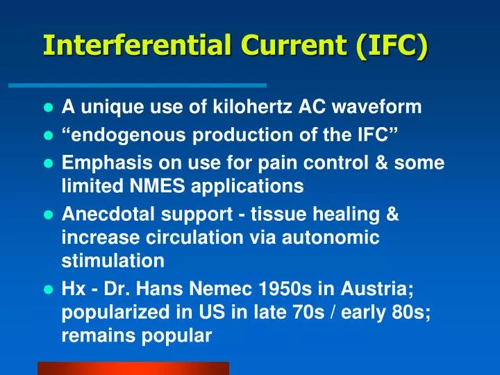 interferential current ifc