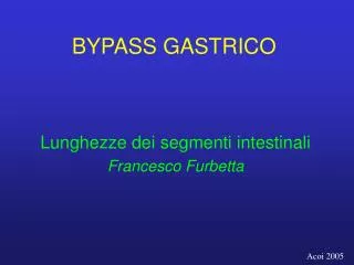 bypass gastrico