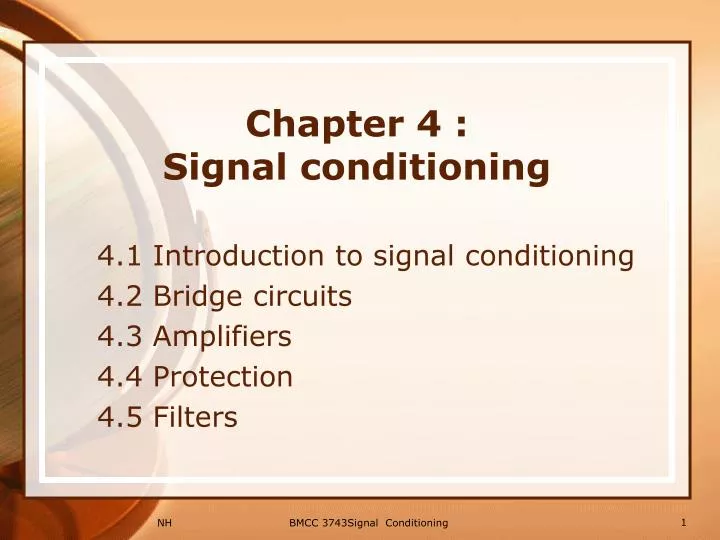 chapter 4 signal conditioning