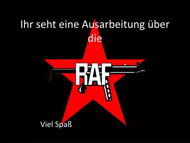 ihr seht eine ausarbeitung ber die