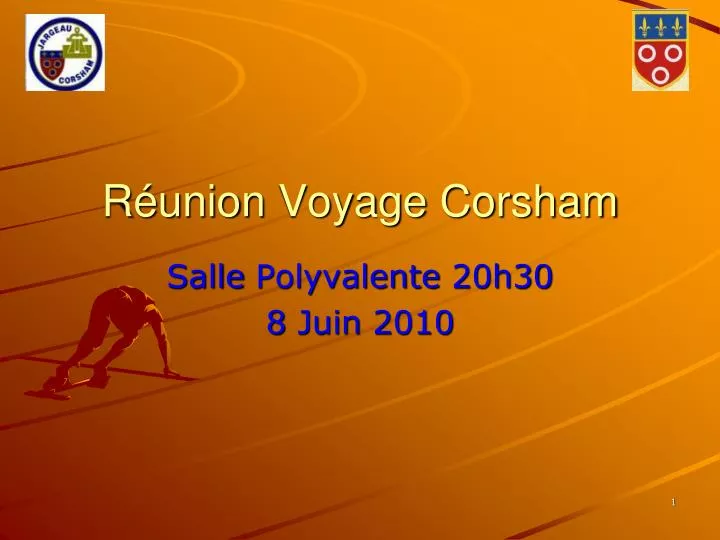 r union voyage corsham