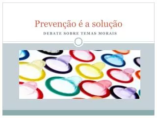 preven o a solu o