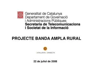 projecte banda ampla rural