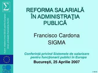 reforma salarial n administra ia public