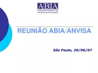 reuni o abia anvisa