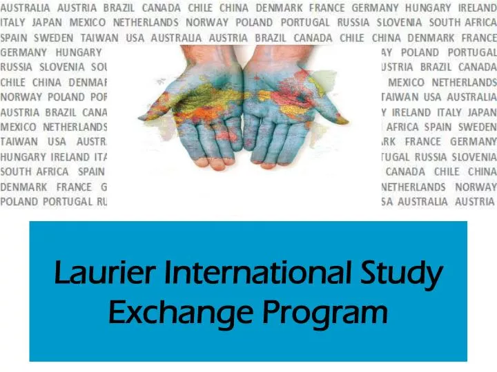 laurier international study exchange program
