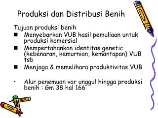 PPT - PROSES PRODUKSI BENIH PADI PowerPoint Presentation, free download ...