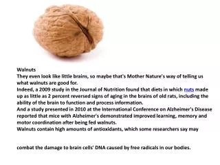 Walnuts