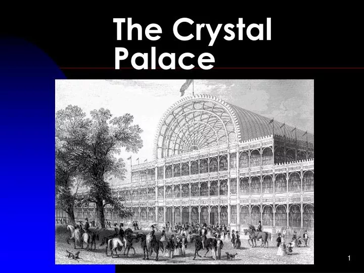 the crystal palace