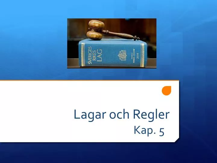 lagar och regler