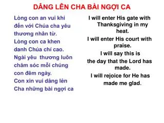 d ng l n cha b i ng i ca