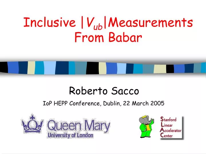 inclusive v ub measurements from babar