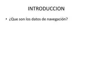 introduccion