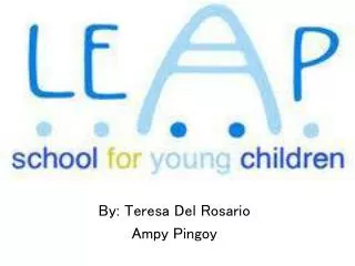 LEAP: A Preschool for Young Children Field Study 2 : Episode 1
