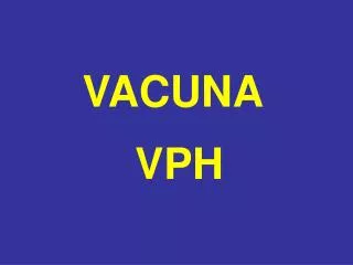 vacuna