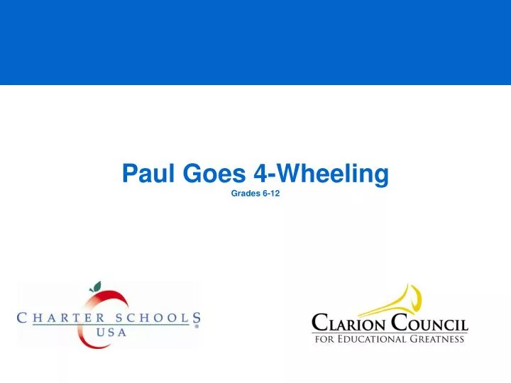 paul goes 4 wheeling grades 6 12