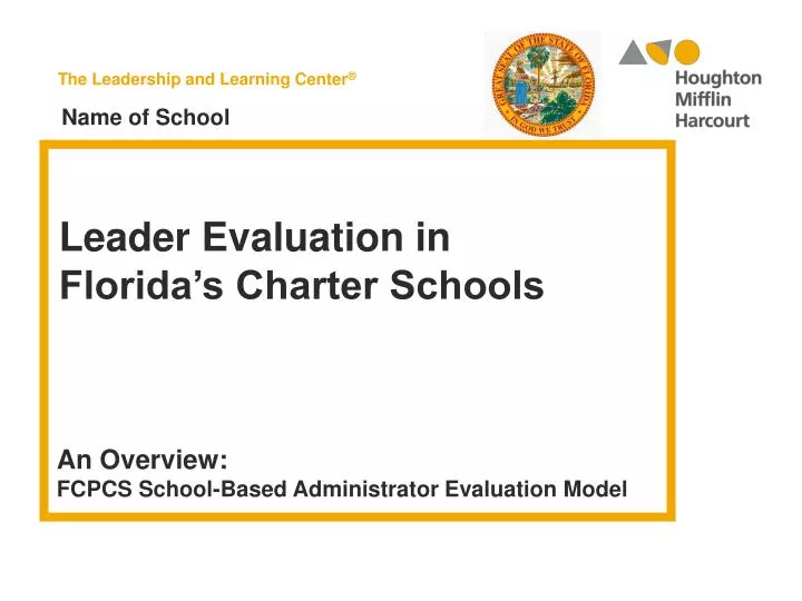 leader evaluation in florida s charter schools
