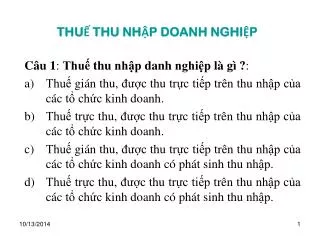 thu thu nh p doanh nghi p