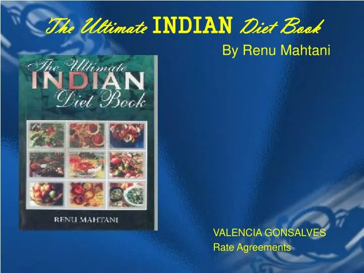 the ultimate indian diet book