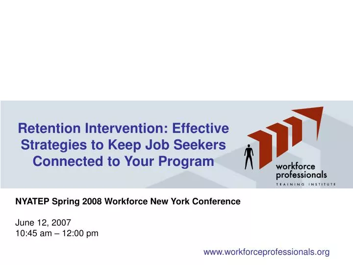 nyatep spring 2008 workforce new york conference june 12 2007 10 45 am 12 00 pm