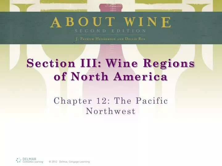 section iii wine regions of north america