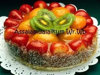 assalamualaikum wr wb