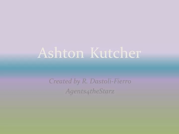 ashton kutcher