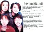 Beyond(Band) - slide 1