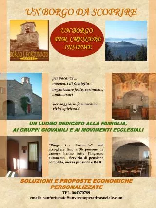 un borgo da scoprire
