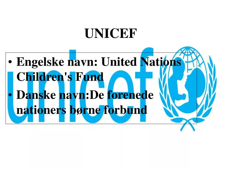 unicef