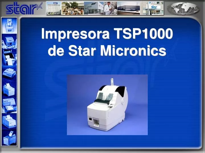 impresora tsp1000 de star micronics