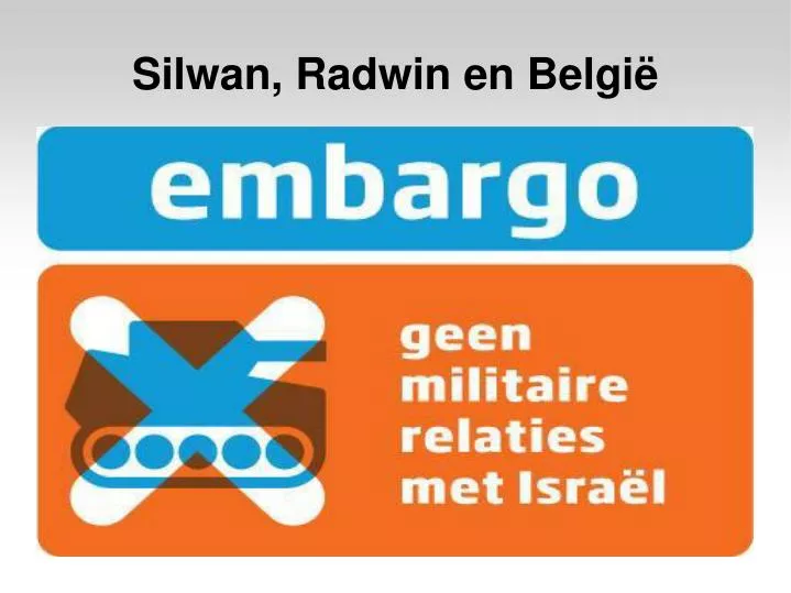 silwan radwin en belgi