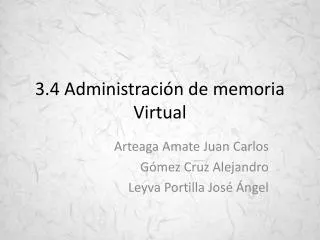 3 4 administraci n de memoria virtual