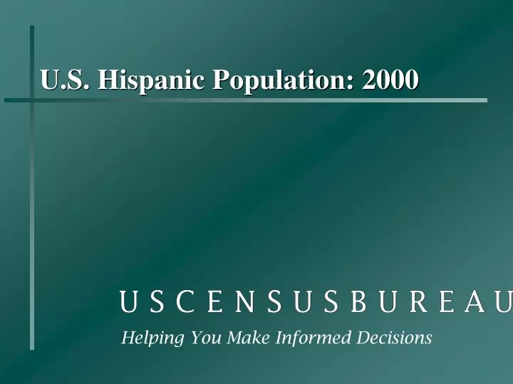 u s hispanic population 2000
