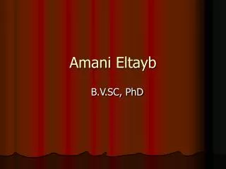 Amani Eltayb