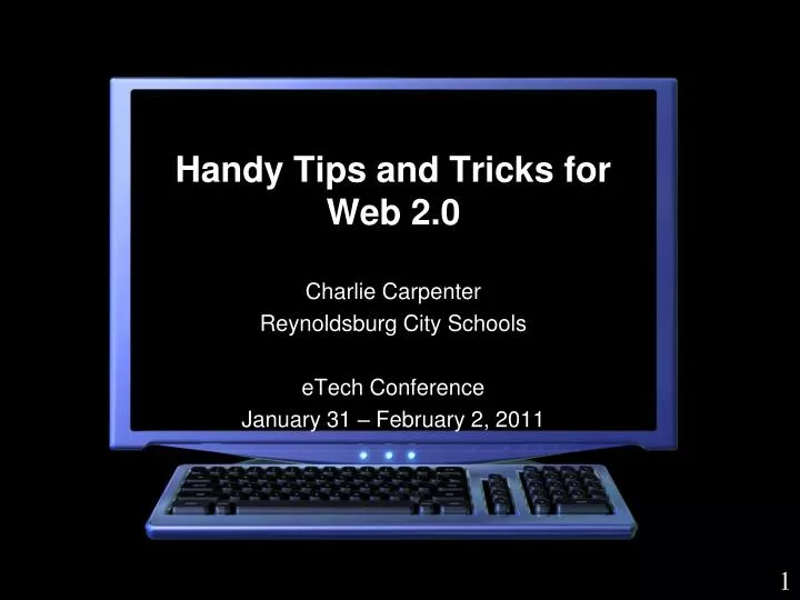 handy tips and tricks for web 2 0