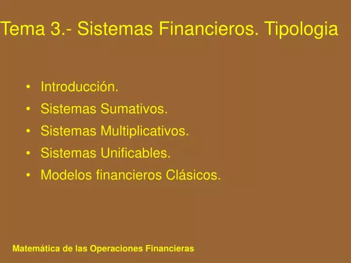 tema 3 sistemas financieros tipologia