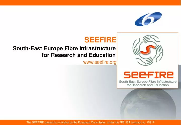 south east europe fibre infrastructure for research and education
