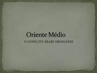oriente m dio